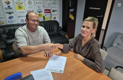 We support young talent – Brodnickie Zakłady Żelatyny becomes a partner of Sparta Brodnica