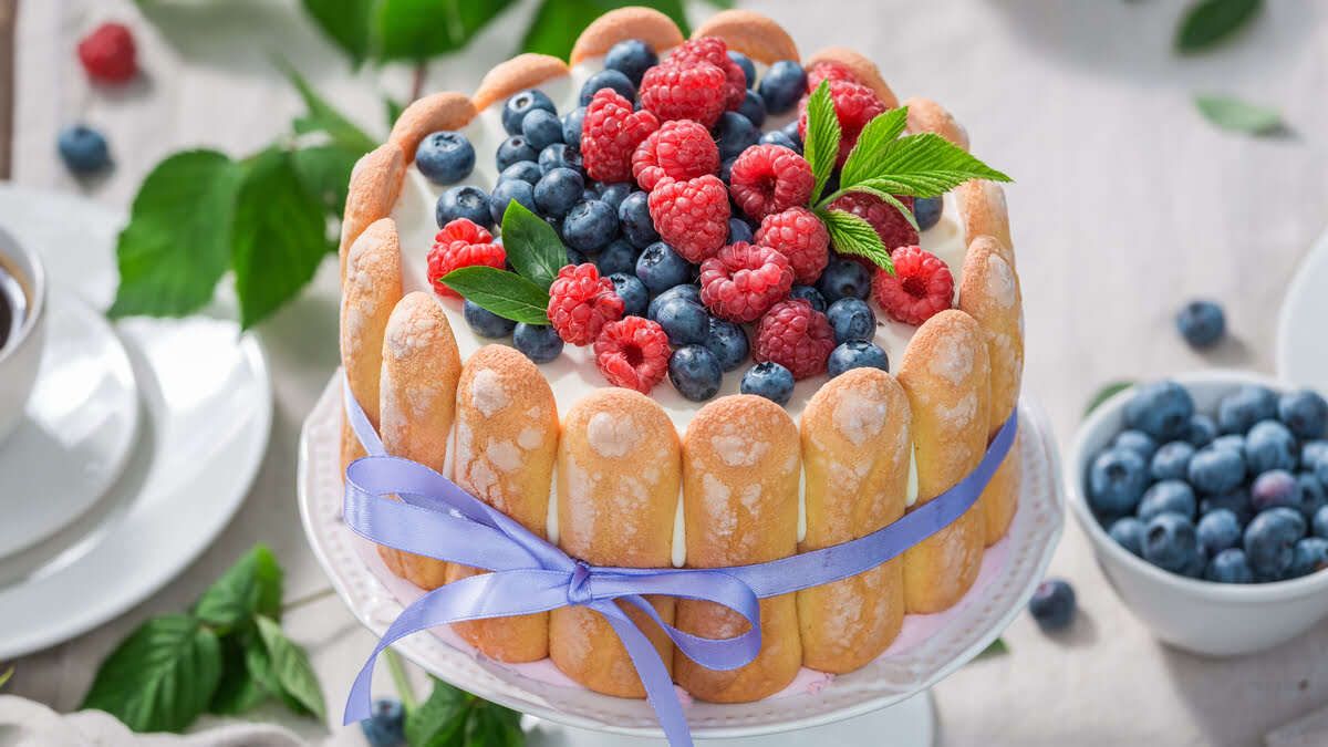 Looking for a No-Bake Dessert Idea? Try a Classic Charlotte Cake